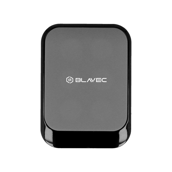 Magnetic car holder for the windscreen grille, for smartphones