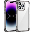 Case for iPhone 14 Pro, ERBORD CornerShield, black