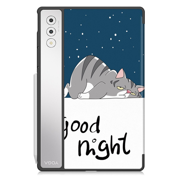Case for Lenovo Yoga Tab Plus, Smartcase, cat