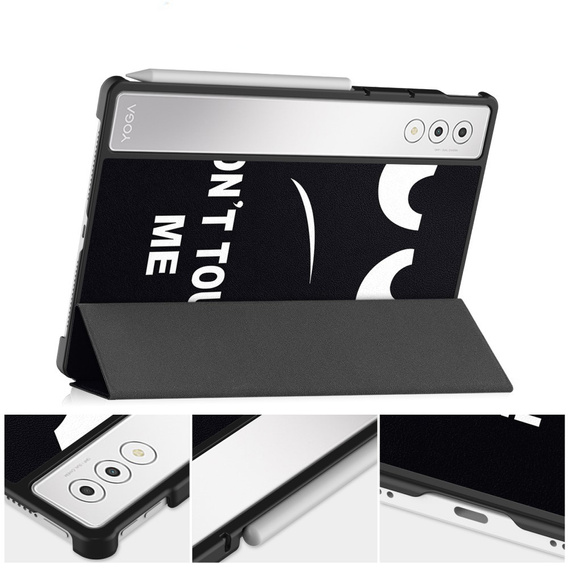 Case for Lenovo Yoga Tab Plus, Smartcase, don't touch me