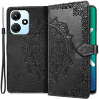 Flip case for Infinix Hot 30i, Mandala, black