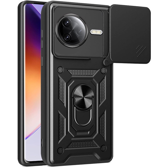 Case for Xiaomi Poco F7 Ultra, CamShield Slide, black