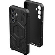 Urban Armor Gear Case for Galaxy S24, Monarch Pro MagSafe, black