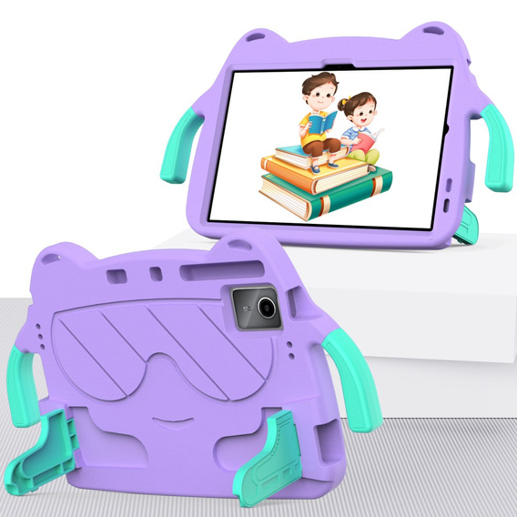Children's case for Xiaomi Redmi Pad SE 11" / Huawei MatePad 11 2021 / DOOGEE T30 Pro / Lenovo Tab M11, purple