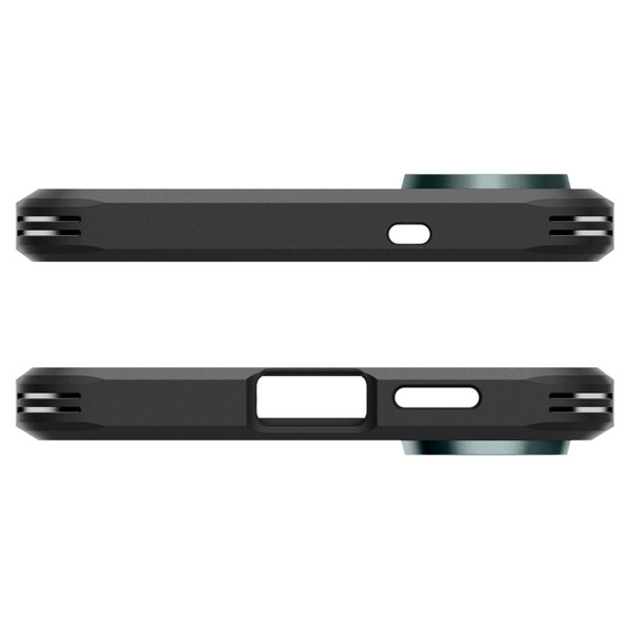 Spigen case for Samsung Galaxy A36 5G, Tough Armor Mag MagSafe, black + 9H Tempered Glass