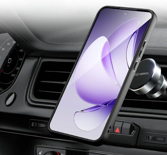 Case for Oppo Reno 13 Pro, for MagSafe, ERBORD Matt Case, black