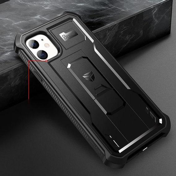 Armored case for iPhone 12/12 Pro, Dexnor Full Body, black