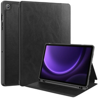 Case for Samsung Galaxy Tab S10 Lite / S10 FE / S9 FE, Business Card and Pen Slot, black