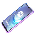 Case for Motorola Moto G50, Gradient Dropproof, blue