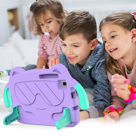 Children's case for Samsung Galaxy Tab A7 Lite 8.7T220 / T225 / A 8.0 (2019) T290 / T295, purple