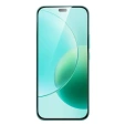 3D Tempered Glass for Honor 400 Lite, black frame