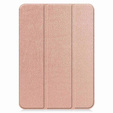 Case for iPad 10.9 2022 10 Gen, Smartcase with stylus space, pink