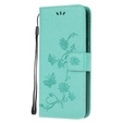 Flip case for Motorola Moto G30 / G10, Butterfly, blue