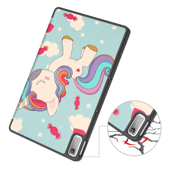 Case for Lenovo Tab P11 Gen 2 TB350FU TB350XU 11.5", Smartcase, unicorn