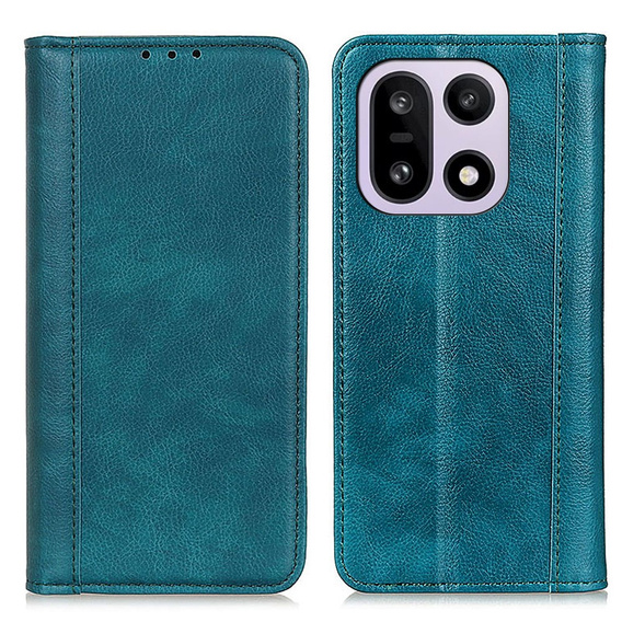 Split Leather Flip Case for OnePlus 15