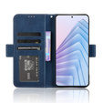 Flip case for Xiaomi Redmi Note 14 4G, Card Slot, dark blue