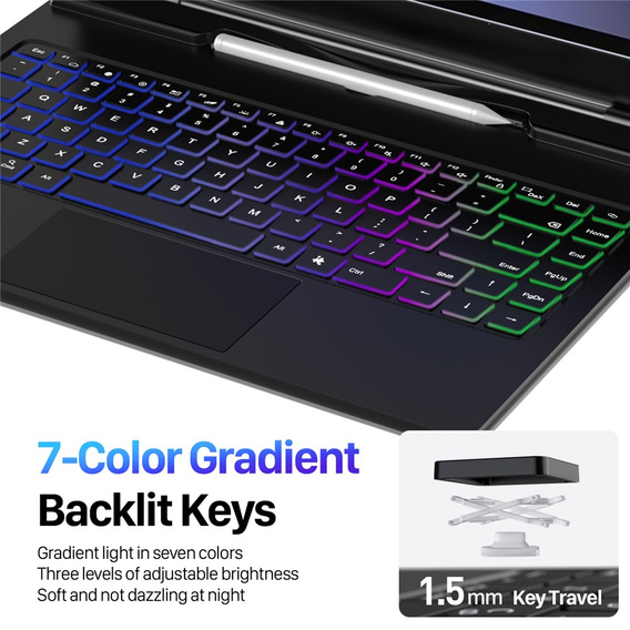 Dux Ducis Bluetooth keyboard case for Samsung Galaxy Tab S10 Ultra / S9 Ultra / S8 Ultra