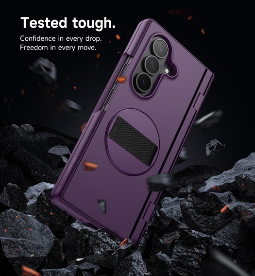 Suritch case with 360° stand and built-in screen protector for Samsung Galaxy Z Fold7