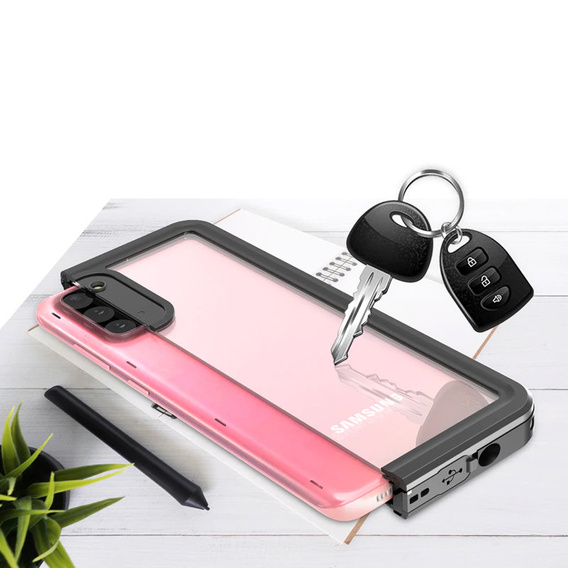 IP68 Waterproof Case for Samsung Galaxy S20 FE, black