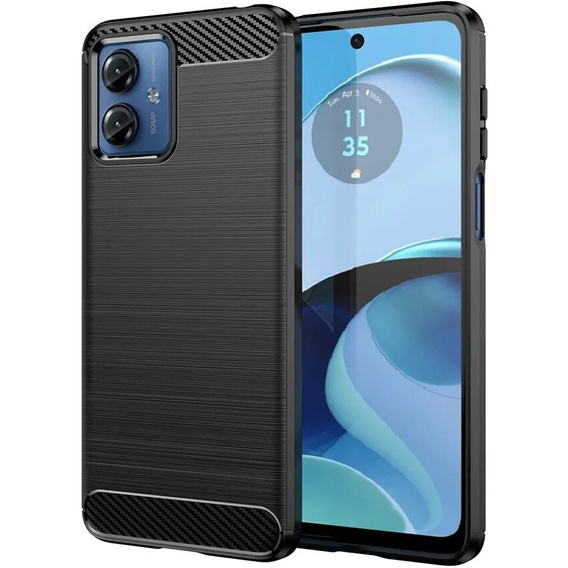 Case for Motorola Moto E14, Carbon, black