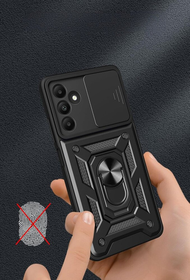 Case for Samsung Galaxy M15 5G, CamShield Slide, black