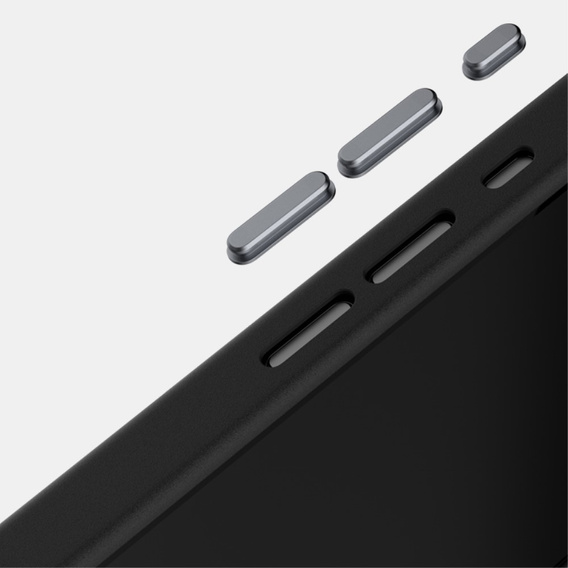 ABEEL Case for iPhone 16e, Carbon Fiber, for MagSafe, black