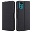Flip case for Motorola Moto G22, Magnetic Clasp, black