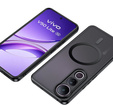 Case for Vivo V50 Lite 4G / 5G, for MagSafe, ERBORD Matt Case, black