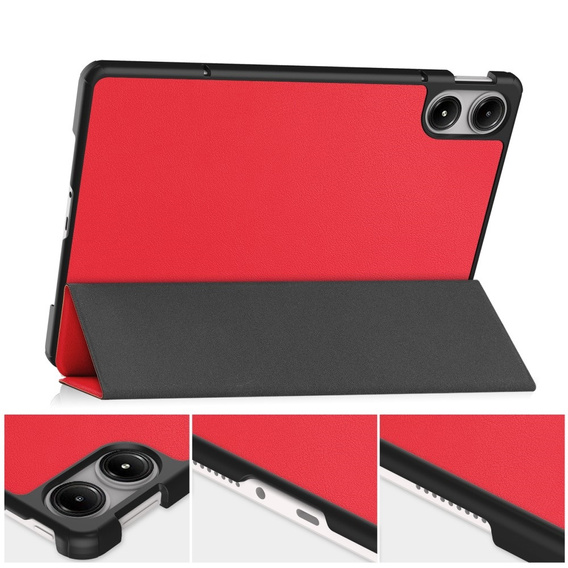 Case for Xiaomi Redmi Pad Pro / Xiaomi Poco Pad, Smartcase, red