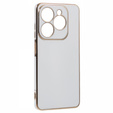 Case for Infinix Hot 40i, Glamour CamShield, white