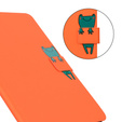 Case for Lenovo Tab M10 Plus 10.6 Gen 3, with flap, animal, orange