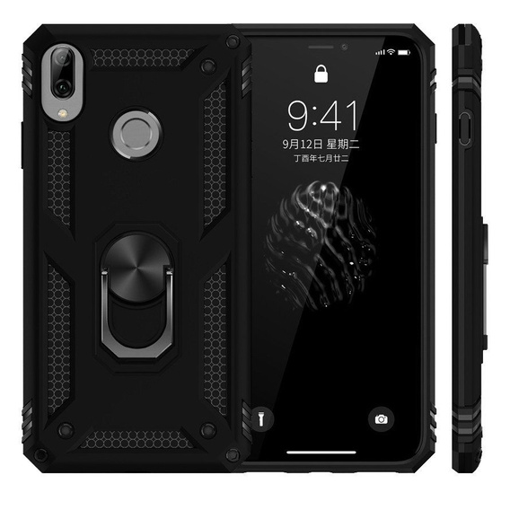 Armor Case for Huawei P20 Lite, Nox Case Ring, black