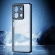 DuxDucis case for Xiaomi Redmi Note 13 5G, Aimo case, transparent / black