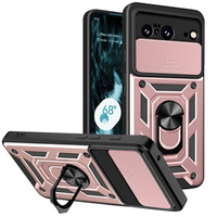Case for Google Pixel 8, CamShield Slide, pink rose gold