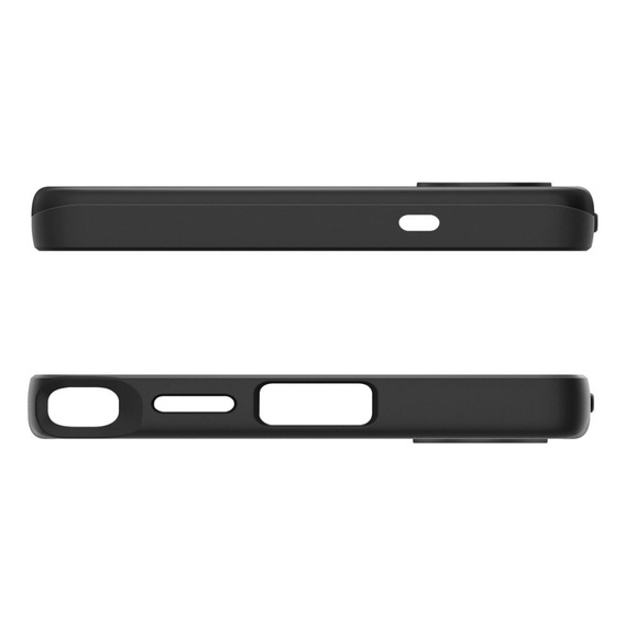 Spigen case for Samsung Galaxy S25 Ultra, Thin Fit Mag, black + 9H tempered glass