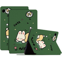 Flap case for Samsung Galaxy Tab A9, cute rabbit