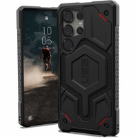 Urban Armor Gear case for Galaxy S25+ Plus, Monarch Pro MagSafe, black