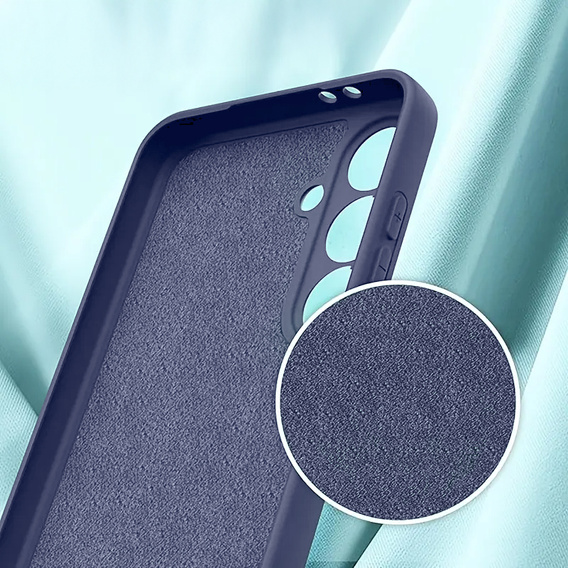 Case for Samsung Galaxy A56 5G, Silicone Lite, dark blue