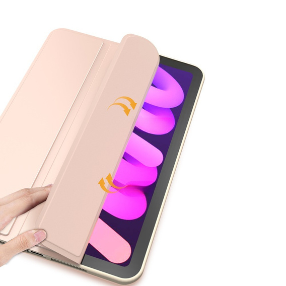 Case for iPad mini 8.3" 2021 (6 gen.) / iPad mini 8.3" 2024 (7 gen.), Smartcase, pink