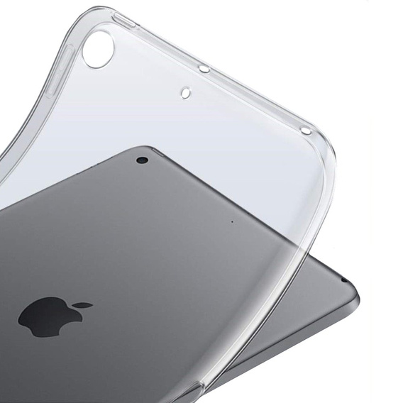 Case for iPad 10.2" 2021/2020/2019 (9/8/7 gen.), Silicone, transparent