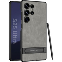 Case for Samsung Galaxy S25 Ultra, GKK Leather, black