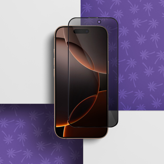 Shy Palm Privacy Tempered Glass for iPhone 16 Pro