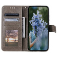 Flip case for Samsung Galaxy S23 FE, Mandala, grey