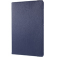 Case for Samsung Galaxy Tab S9 / S8 TB330FU 10.95", Rotating 360, dark blue