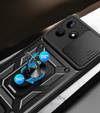 Case for Realme C63, CamShield Slide, black