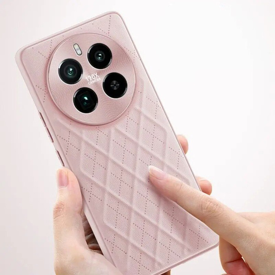 Case for Realme 12 Pro 5G / 12 Pro+ 5G, Rhombus, pink