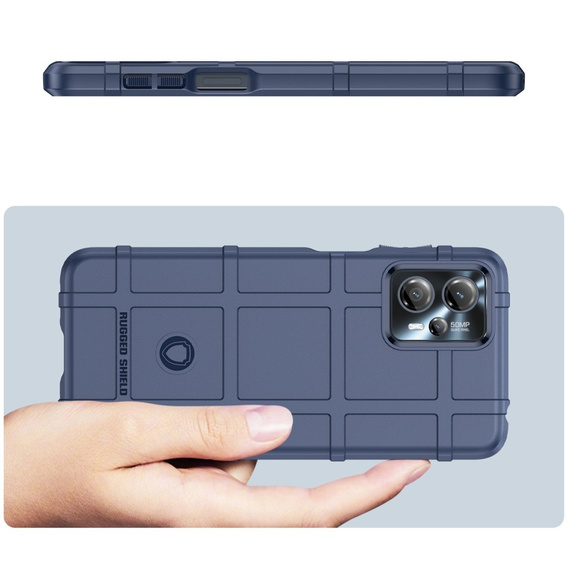 Case for Motorola Moto G13 / G23, Rugged Shield, blue