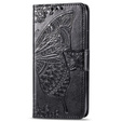 Flip case for Xiaomi Redmi 9, Butterfly, black