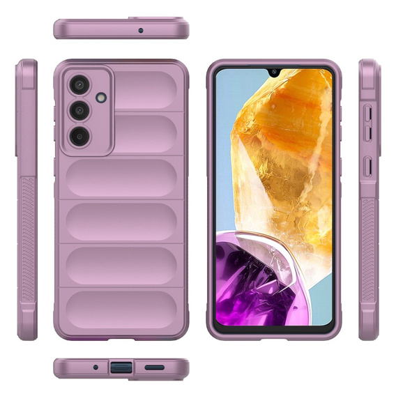 Case for Samsung Galaxy M55 5G, Gaming Shockproof, purple