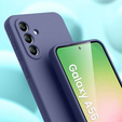 Case for Samsung Galaxy A56 5G, Silicone Lite, dark blue